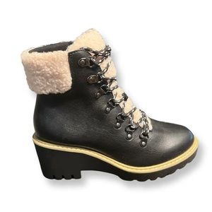 New Corkys Squad Black Smooth Boots